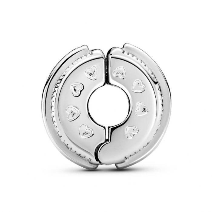Talisman din argint S925 Double Silver Circle DRGT0104 [2]