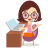 Relatii clienti prin telefon sau e-mail.