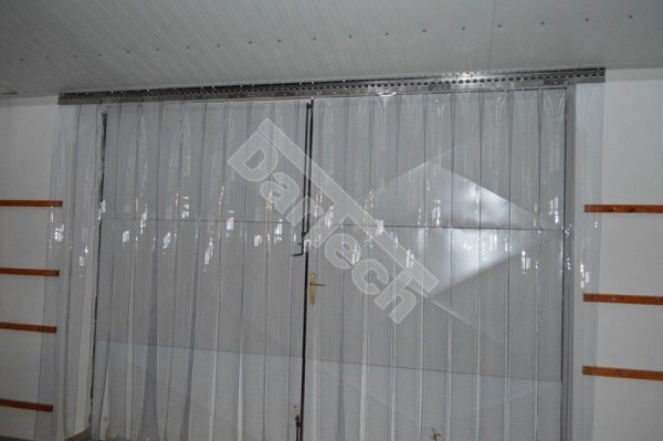Perdea PVC moale transparenta Dimesiuni Perdea: L 1000 x H 3700 mm, temepratura normala [2]