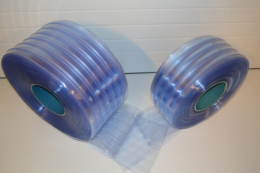 Perdea pvc transparenta 200 x 2 mm Standard Bordurat [2]