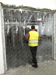 Perdea industriala din fasii pvc [3]