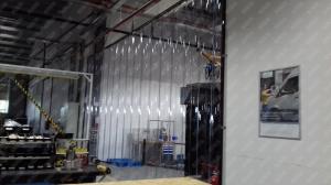 Perdea PVC moale transparenta Dimesiuni Perdea: L 1000 x H 3100 mm, temepratura normala. [2]