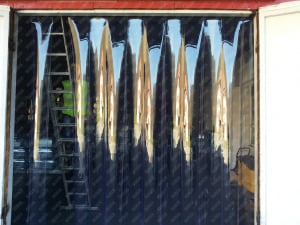 Perdea din fasii pvc - Perdea industriala din fasii pvc