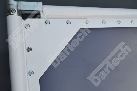 Usa batanta DARFLEX cu folie pvc transparenta cu rama din otel zincat sau vopsite [5]