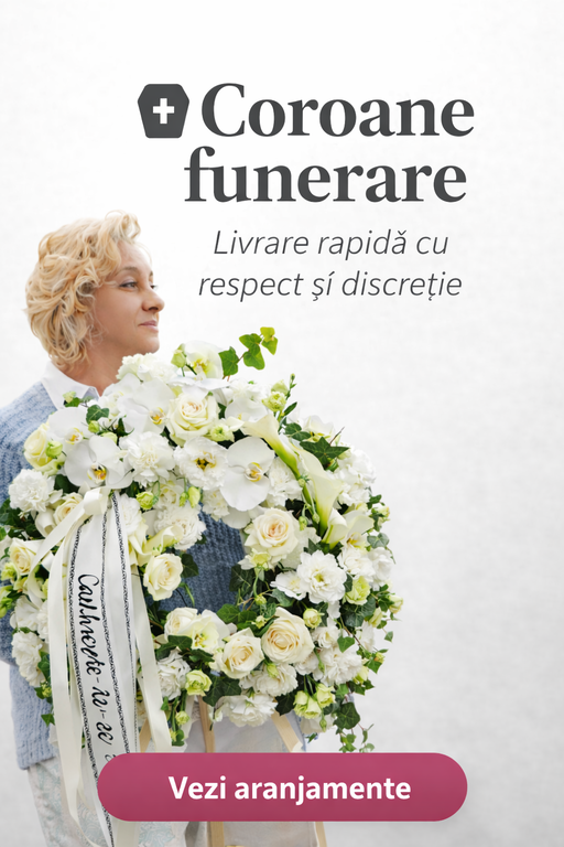 Coroane funerare cu livrare rapidă în Iași