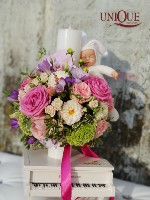 Lumanare botez fetita [2]