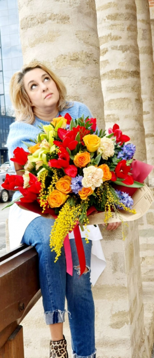 Buchet veselie de primavara - Flori 8 martie [2]