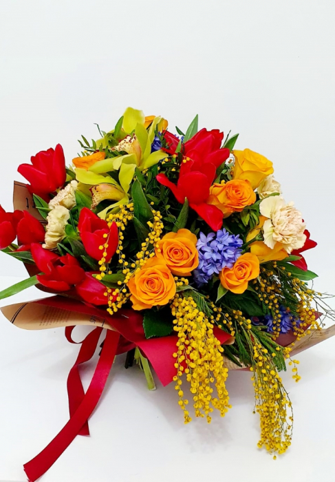 Buchet veselie de primavara - Flori 8 martie [4]