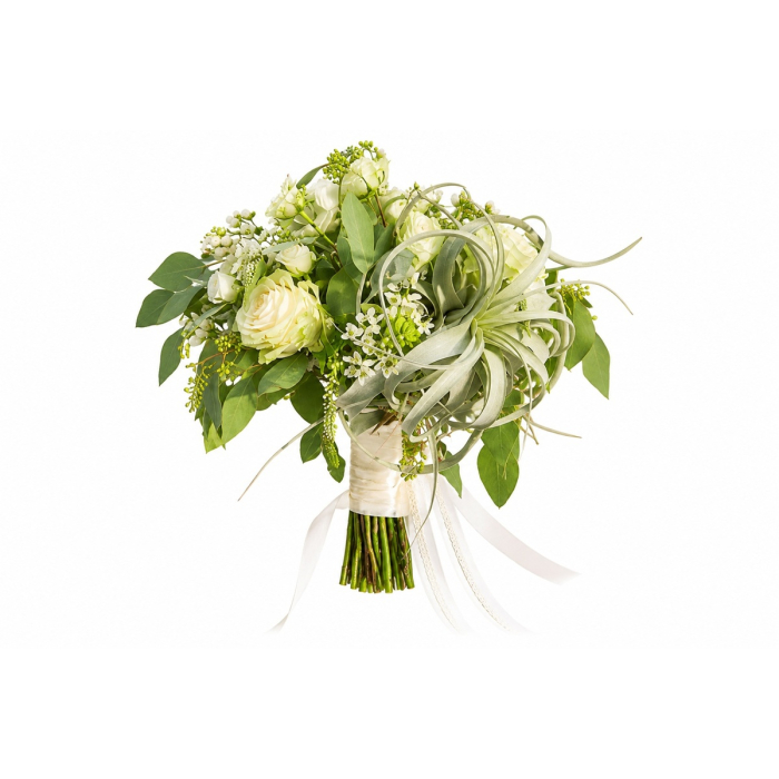 Set Cununie Luxury Air Plant Ivory – Buchet Mireasă și Lumânări Cununie Iași [4]