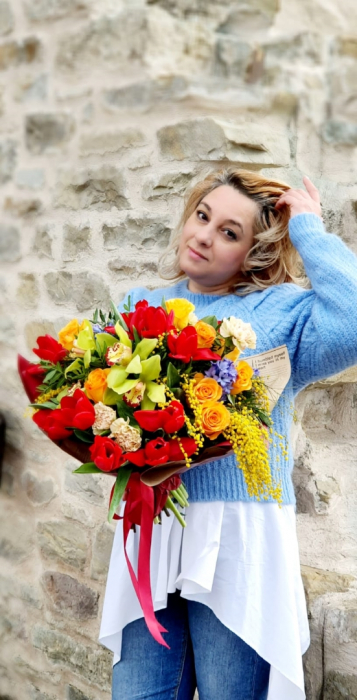 Buchet veselie de primavara - Flori 8 martie [5]