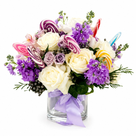 Produse - aranjament botez iasi flori naturale si acadele decor masa