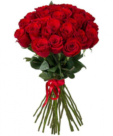 Buchete flori - Buchet 25 trandafiri rosii