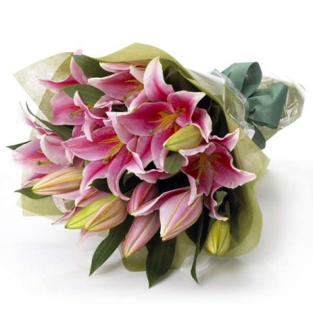 Buchete flori - Buchet 5 crini imperiali