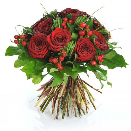 8 Martie - Buchet 11 trandafiri rosii