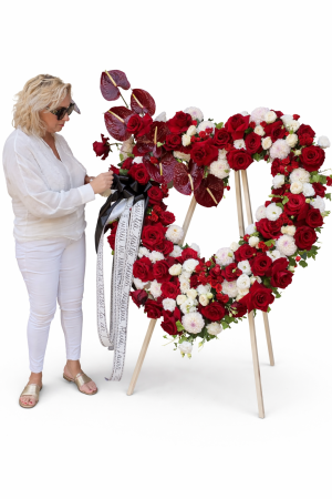 Coroane funerare Iași - coroana-funerara-xxl-eternitate-regala-iasi