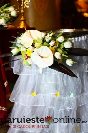 Botez - Decor cristelnita anthurium lalele