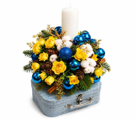 lumanare-botez-iasi-craciun-flori-naturale-premium [2]