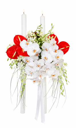 Produse - lumanari-cununie-luxury-iasi-anthurium-orhidee