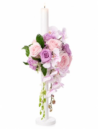 Produse - lumanari-cununie-iasi-trandafiri-orhidee
