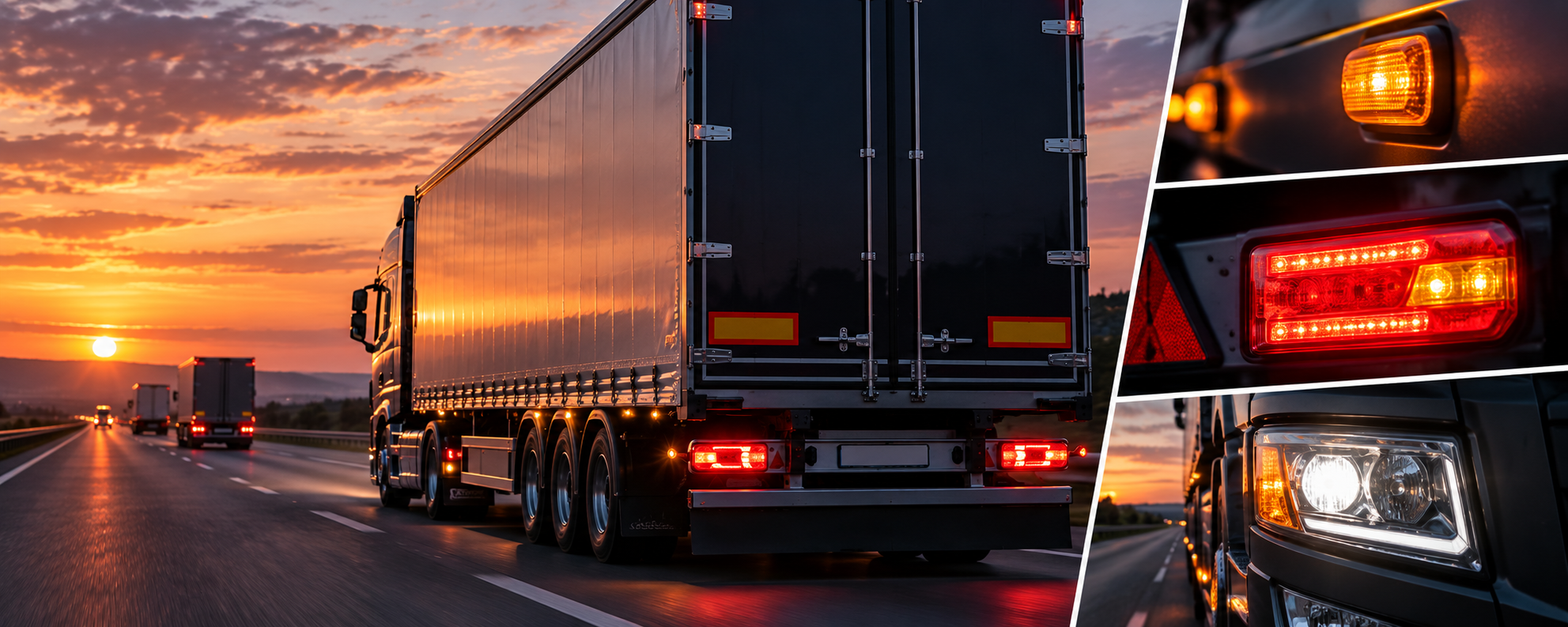 Semnalizarea eficientă a camionului: importanța unor lămpi de calitate