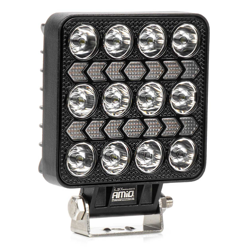 Lampa lucru LED, 36W, 3600 lumeni, lumina alba, galbena, 10-36V, omologata, vehicule, utilaje [1]