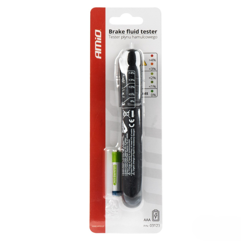 Tester compact lichid frana, digital, cu masurare rapida si indicatoare LED [5]