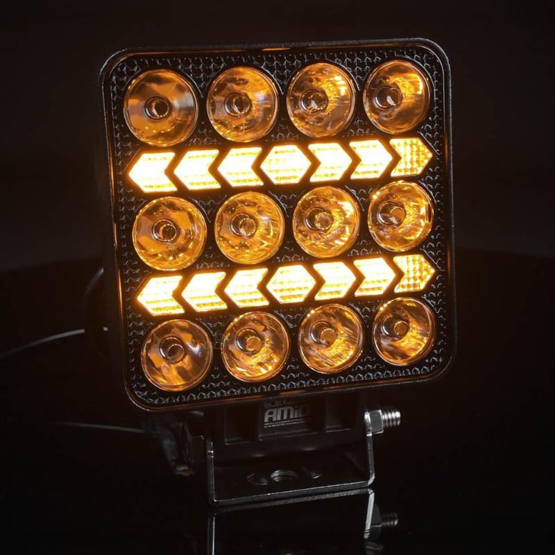 Lampa lucru LED, 36W, 3600 lumeni, lumina alba, galbena, 10-36V, omologata, vehicule, utilaje [3]