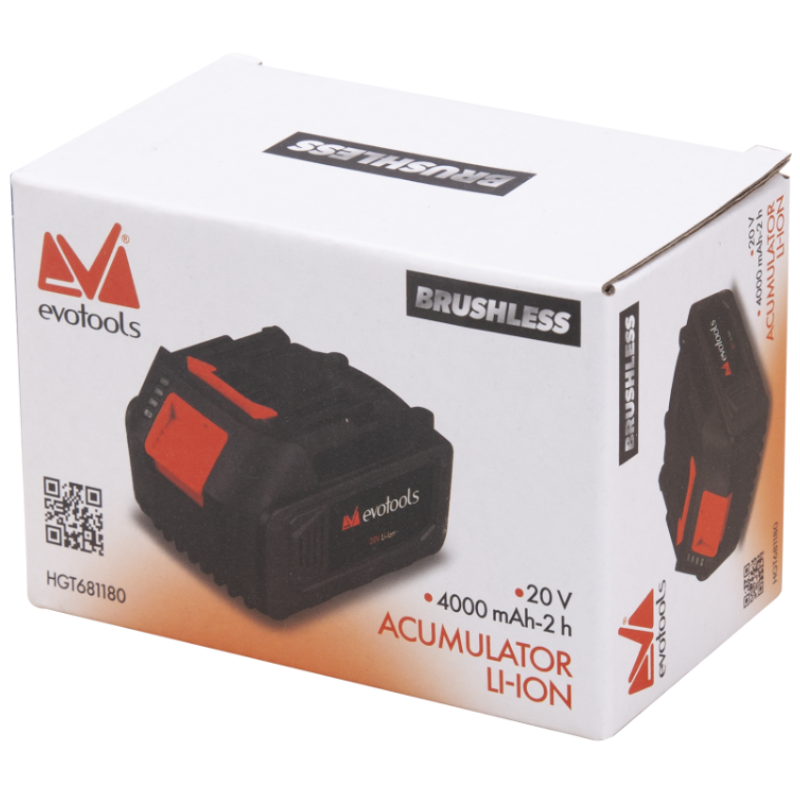 Acumulator Li-Ion, Tensiune 20V, Capacitate 2000/4000 mAh, Indicator Incarcare [2]