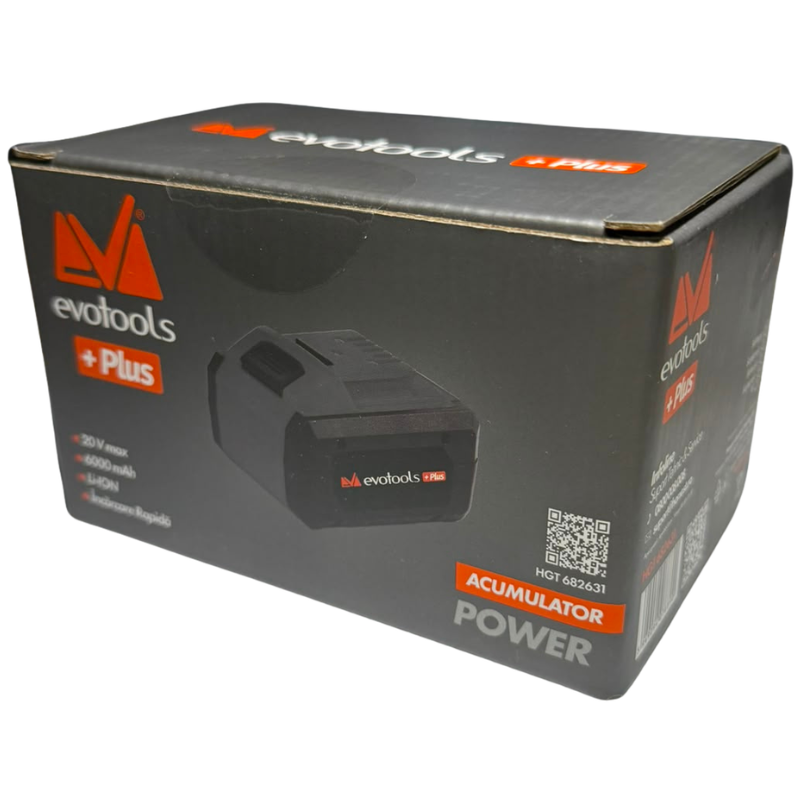 Acumulator Li-Ion Evotools Plus 20V, Max 6.0Ah [4]