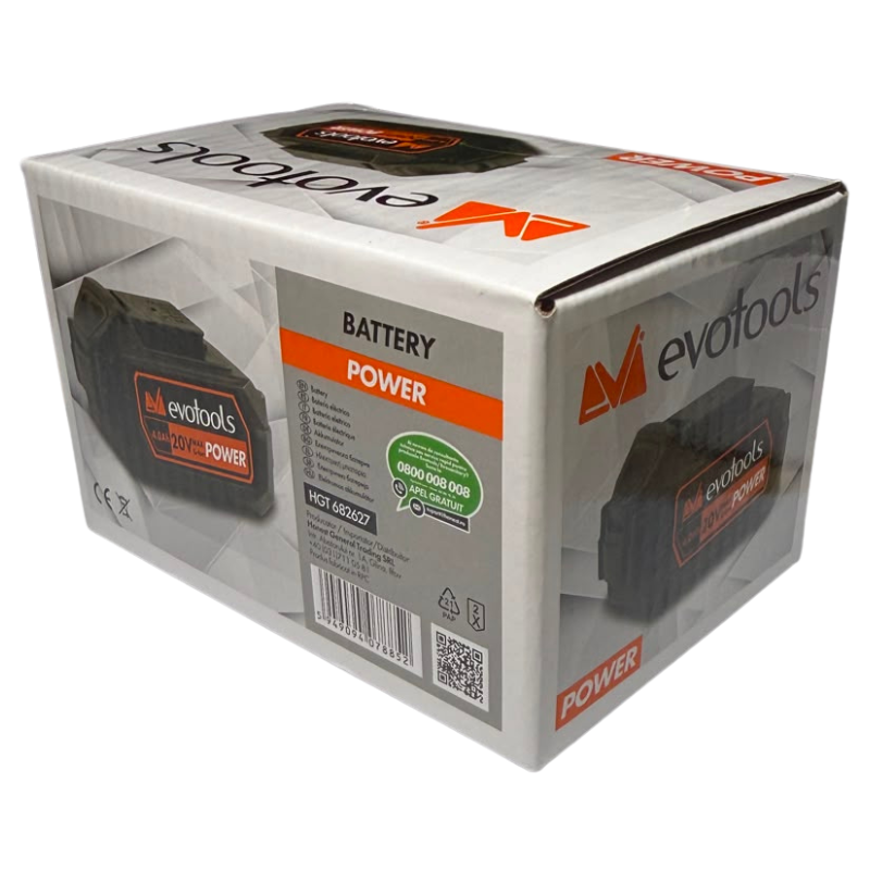 Acumulator Li-Ion Evotools Power 20V, Max 4.0Ah [4]