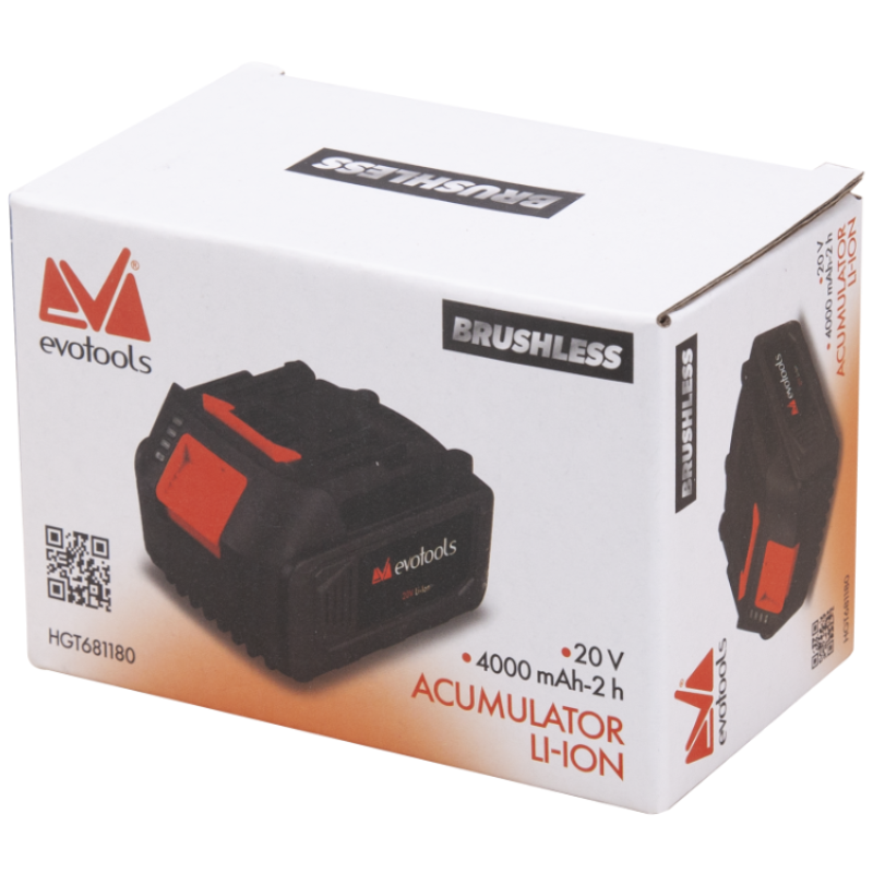 Acumulator li-ion, max 20v, 4000 mah, brushless [2]