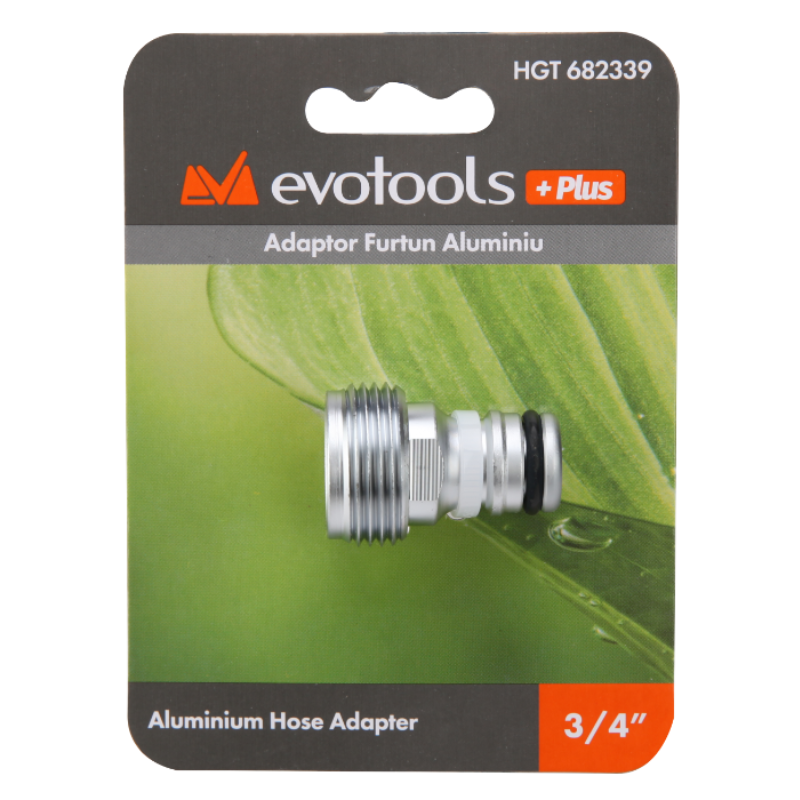 Adaptor Furtun Aluminiu Evotools +Plus 3/4" [2]