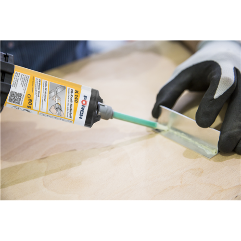Adeziv forte 2K K140, 50g, 120°C, metal lichid, rezistent la benzina, bicomponent [4]