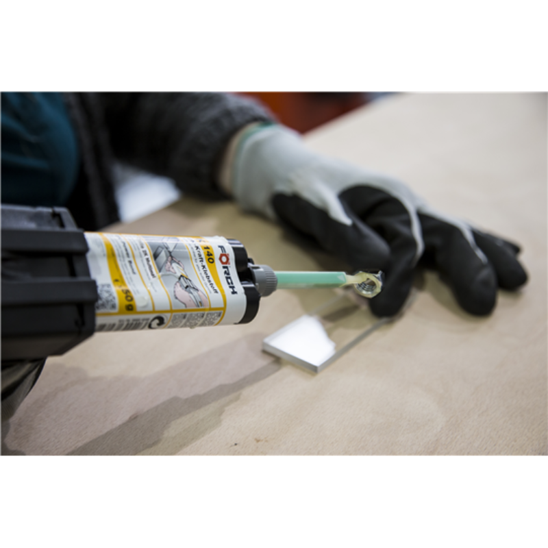 Adeziv forte 2K K140, 50g, 120°C, metal lichid, rezistent la benzina, bicomponent [3]
