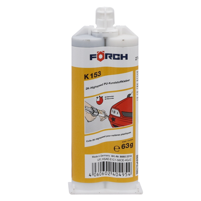 Adeziv pentru plastic, 2K PU, K153, 63g, 90°C, bicomponent [2]