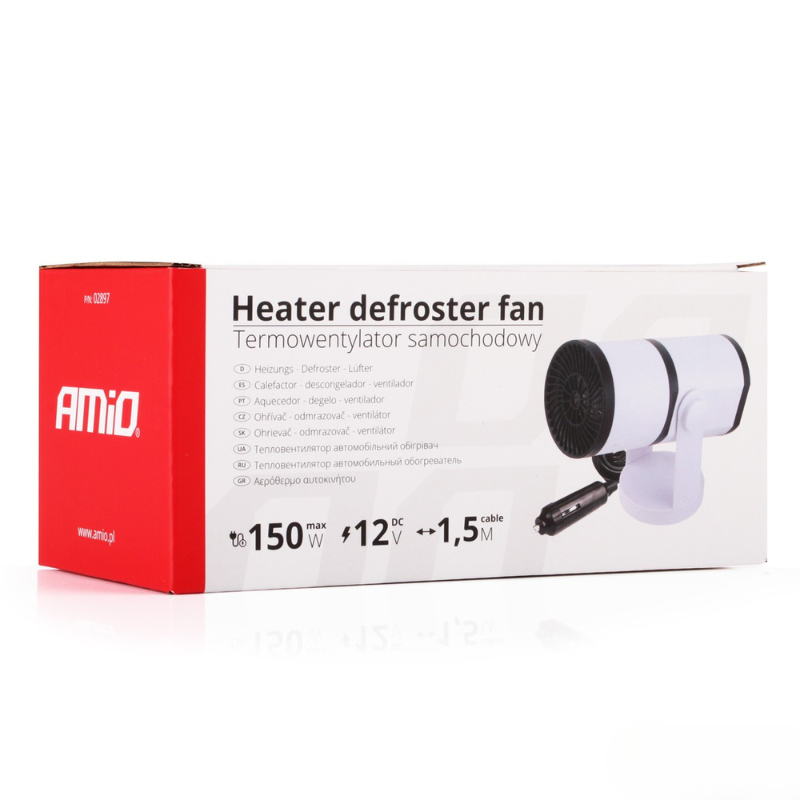 Aeroterma Auto 12V, 150W - Incalzitor, Degivrator, Ventilator Masina [5]