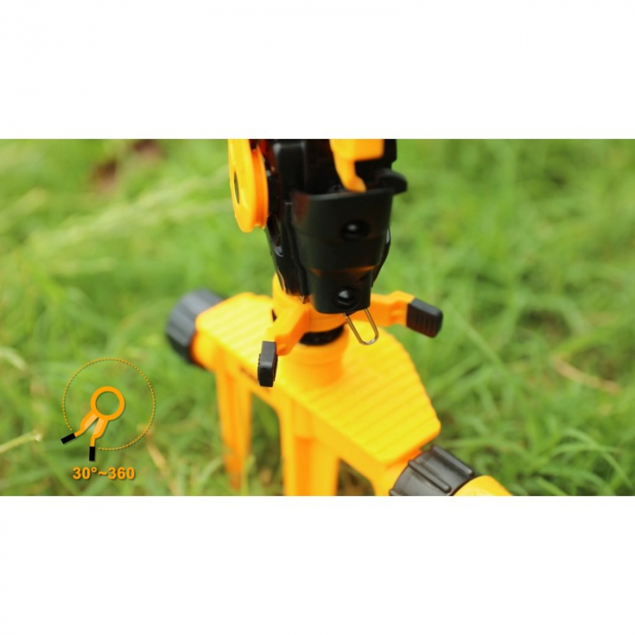 Aspersor pulsator rotativ la 360°, reglabil [5]