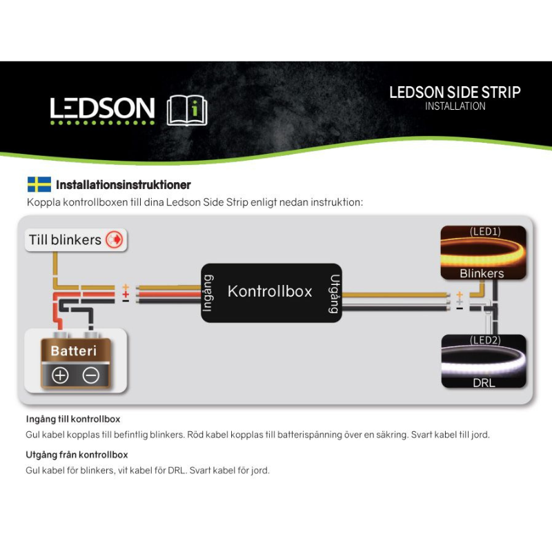 Banda LED Alba, lumini de zi Scania, 24V, 60 cm, waterproof IP67 [6]