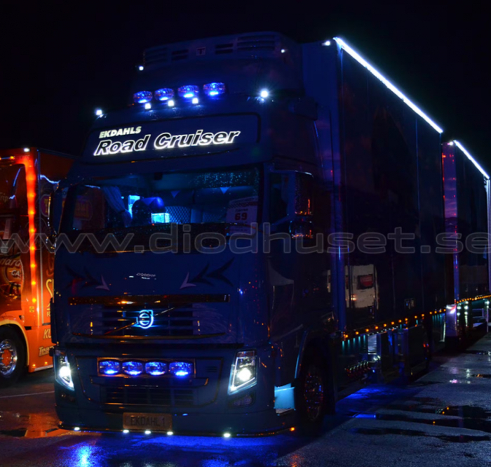 Bandă LED de schimb pentru Hella Luminator/Jumbo/Rally 3000 - Albastru [3]