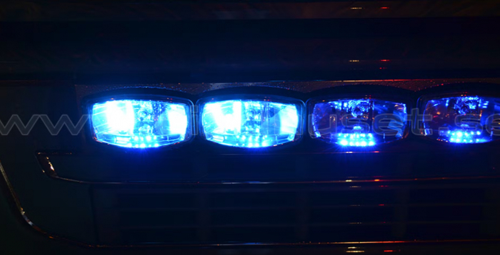 Bandă LED de schimb pentru Hella Luminator/Jumbo/Rally 3000 - Albastru [5]