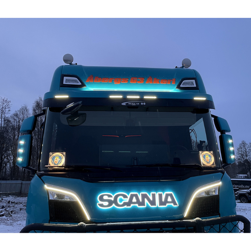 Banda LED Flexistrip Arc+ 24V (alb xenon si galben-portocaliu), Scania [4]