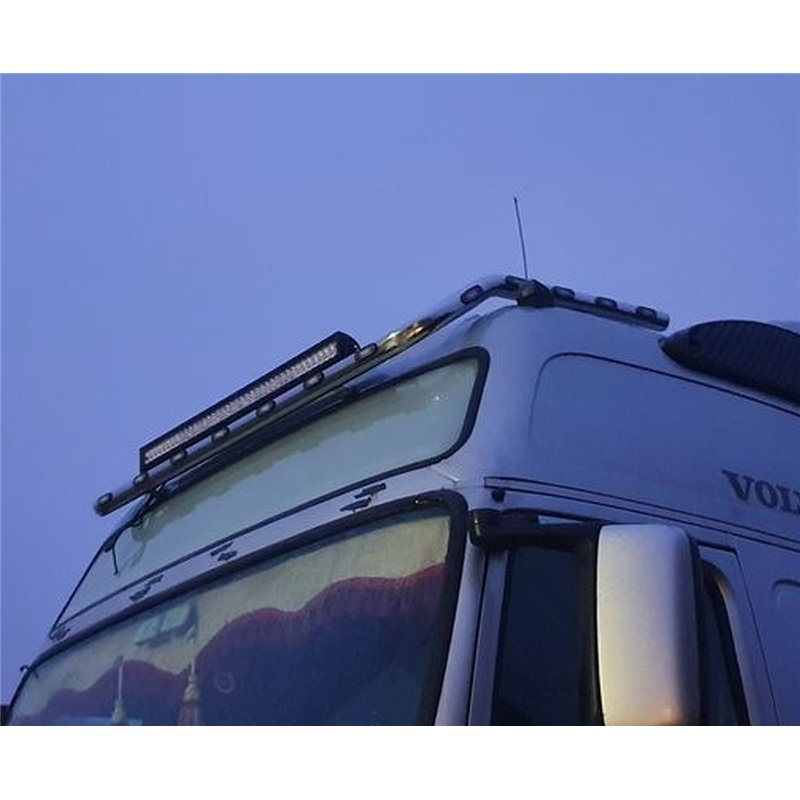 Bara inox proiectoare cu LED-uri, Volvo FH3 [2]