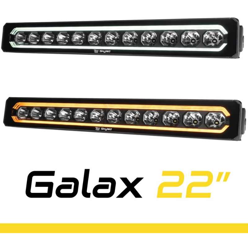 Bara LED SKYLED GALAX 22Inch, 100W, Pozitie Alba si Portocalie ECE [2]