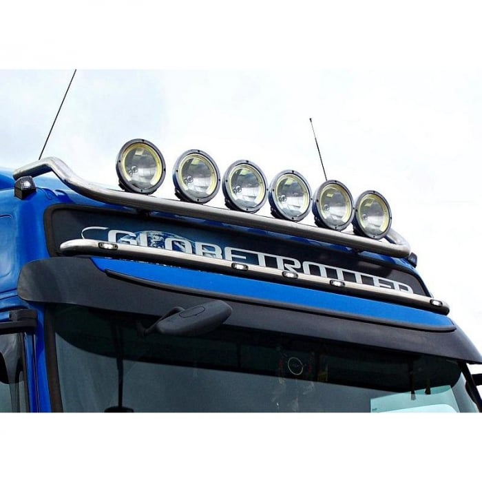 Bara leduri, prindere la parasolar, Volvo FH3, FH2, Globetrotter / XL, 5 x LED-uri [2]