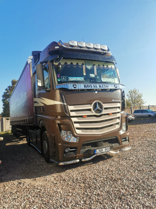 Bara leduri sub laterale, fuste, rezervoare, Actros MP4 - DAUTO MBSB01 [7]