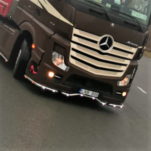 Bara leduri sub masca fata, din 3 elemente pentru Mercedes Actros MP4 [12]