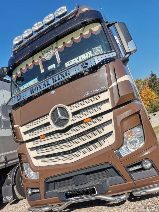 Bara leduri sub masca fata, din 3 elemente pentru Mercedes Actros MP4 [8]