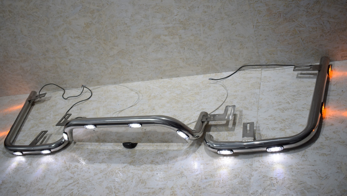 Bara leduri sub masca fata, 3 elemente, Volvo Euro 6 - DAUTO VM3E [5]