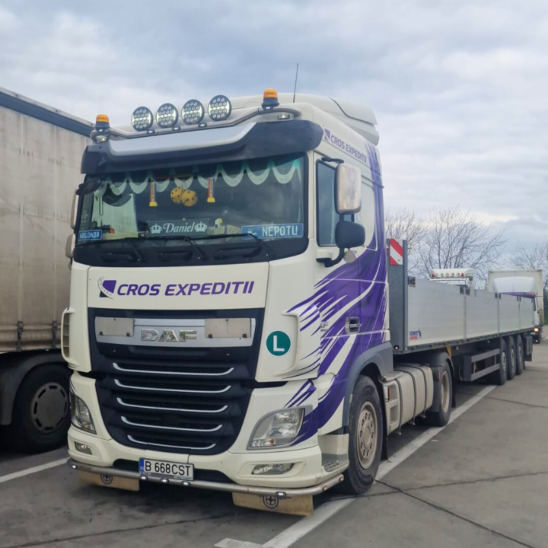 Bara leduri sub masca fata, Daf XF Euro 6 - DAUTO DLB04 [8]