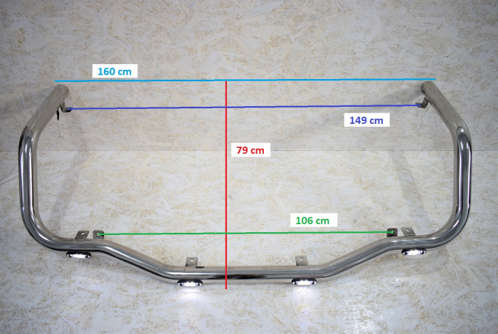 Bara proiectoare Mercedes Actros MP3, Megaspace - DAUTO MBRB03 [2]